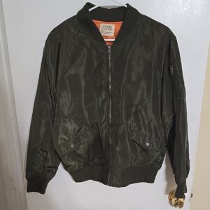 Ashley By 26 International Dark Green Bomber Jacket
